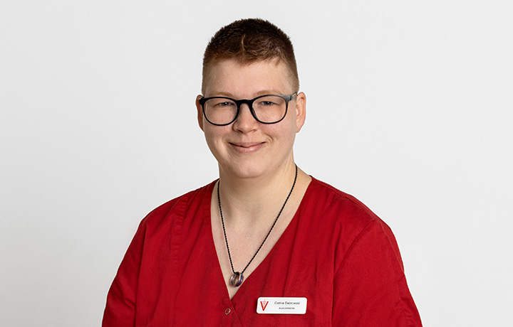 Carina Dabrowski - Auszubildende zur Tiermedizinischen Fachangestellten