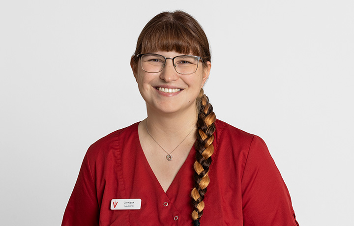 Zoe Danielle Najock - Auszubildende zur Tiermedizinischen Fachangestellten